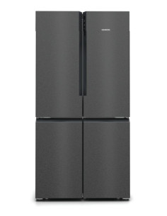 Siemens iQ500 KF96NAXEA amerikaanse koelkast Vrijstaand 605 l E Zwart, Roestvrijstaal