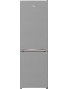 Beko RCSA270K40SN réfrigérateur-congélateur Pose libre 262 L E Acier inoxydable
