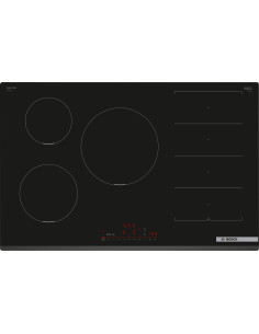 Bosch Serie 6 PXV831HC1E plaque Noir Intégré 80 cm Plaque avec zone à induction 5 zone(s)